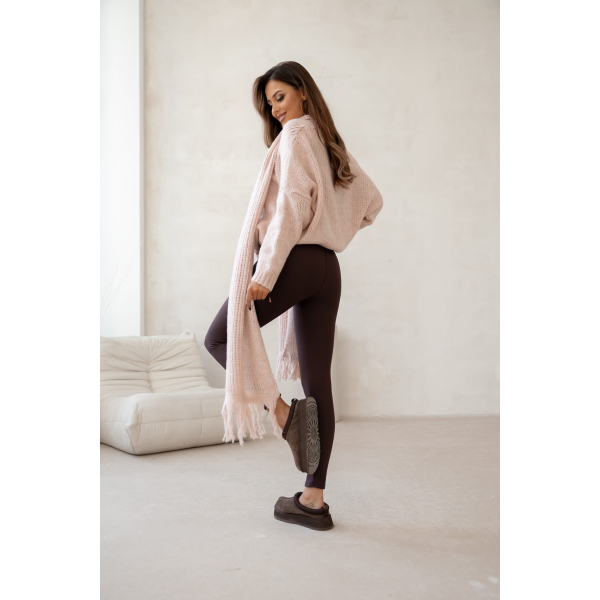 Legginsy STOP CELLULIT / Paulo Connerti / BROWN WARMING / S - M - L - XL
